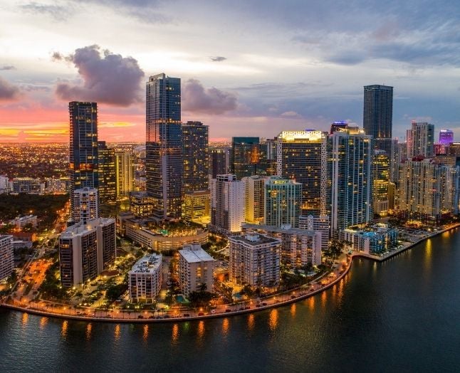 Miami, FL skyline