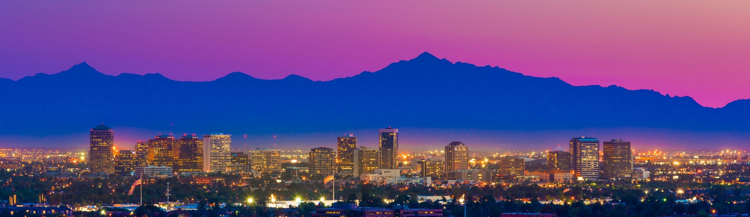 Phoenix, AZ skyline